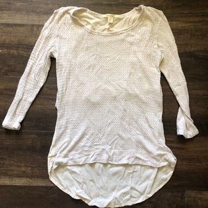 Francesca’s Cream Top💗